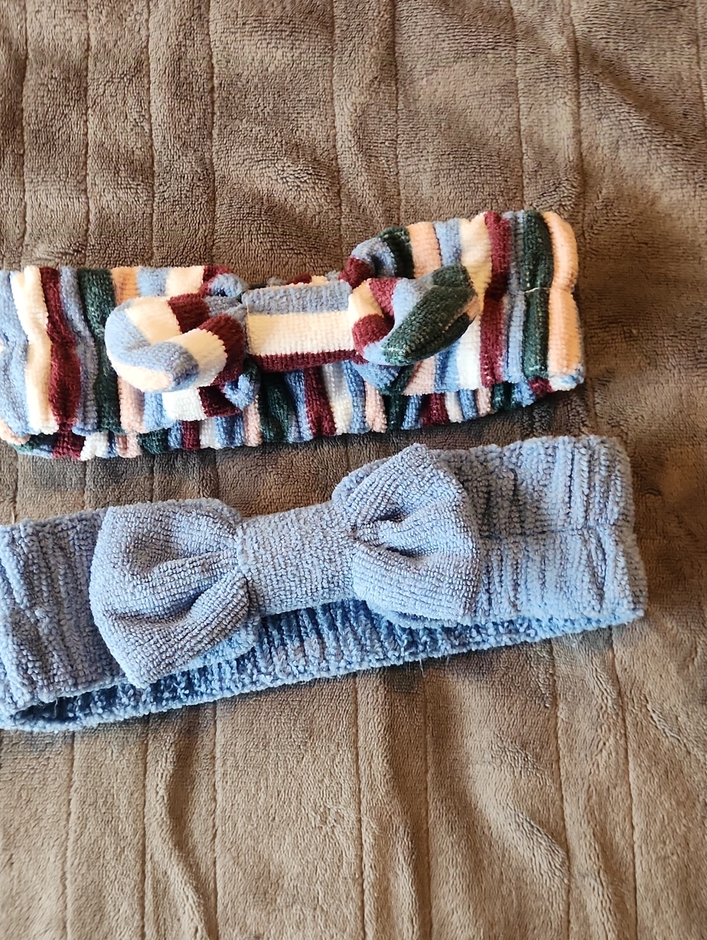 Women's Soft Blue Spa Headband